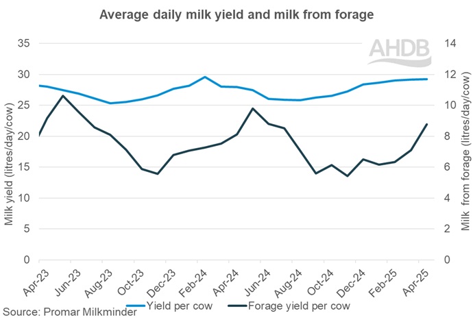 2025_4_2_Milk yield and milk from forage graph.